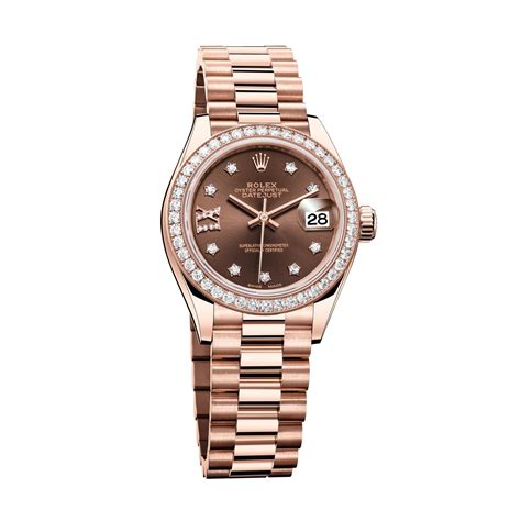 rolex oyster everose with diamond|Rolex datejust oyster.